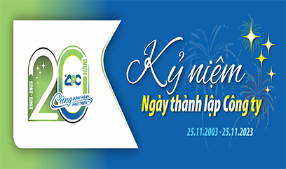 KỶ NIỆM 20 NĂM NGÀY THÀNH LẬP CÔNG TY