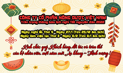 THÔNG BÁO LỊCH NGHỈ TẾT NGUYÊN ĐÁN 2022 